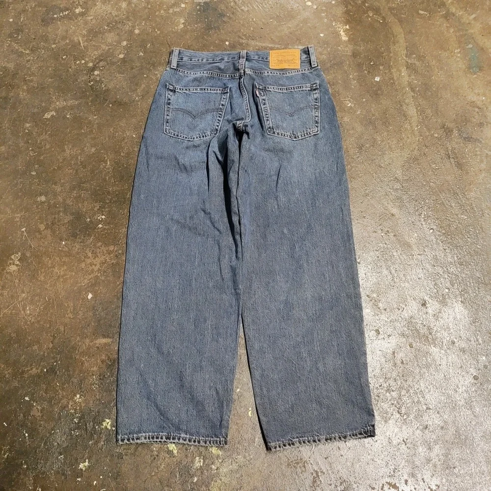 Levi's Premium 578 Baggy Jeans 29x30 Mens Wide Leg Loose Fit Skater Big E Denim
